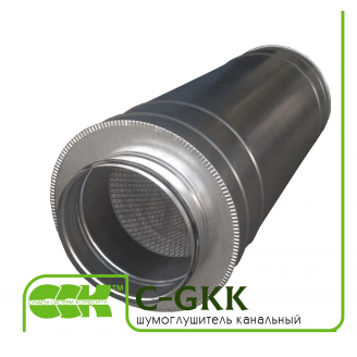 Шумоглушник трубчастий для круглих каналів C-GKK-315-600